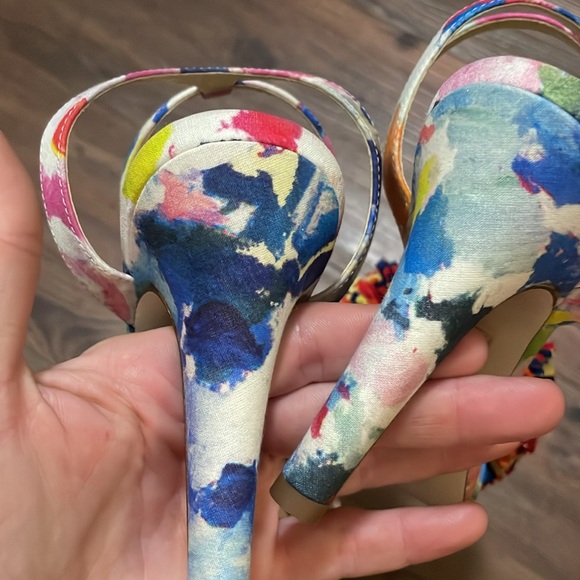 J.Crew Collection Raffia Bow Strappy Sandal Size 7,5!NEW - Picture 8 of 10